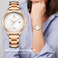 NAVIFORCE 5008 HOT Quartz Woman Watches Top Brand Luxury Wristwatches Women's Fashion Shell Dial Date WristWatch Lady Gift Clock